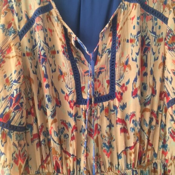 New Patterned Maxi Dress XL - Picture 2 of 3